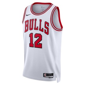 Chicago Bulls Ayo Dosunmu 12 Nike 2022-23 Association Edition Valkoinen Pelipaidat Swingman - Miesten